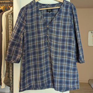 A.P.C. Blouse (size small)